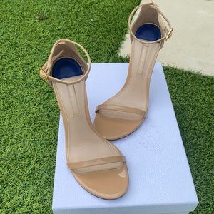 Selling Stuart Weitzman beige patent heels